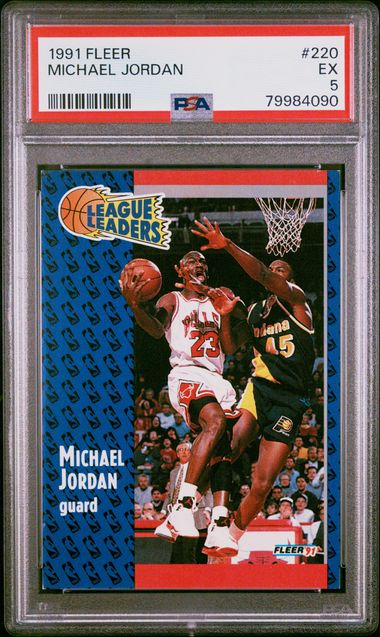 Michael jordan fleer 91 on sale 220