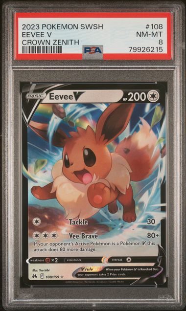 Eevee V Crown Zenith, Pokémon