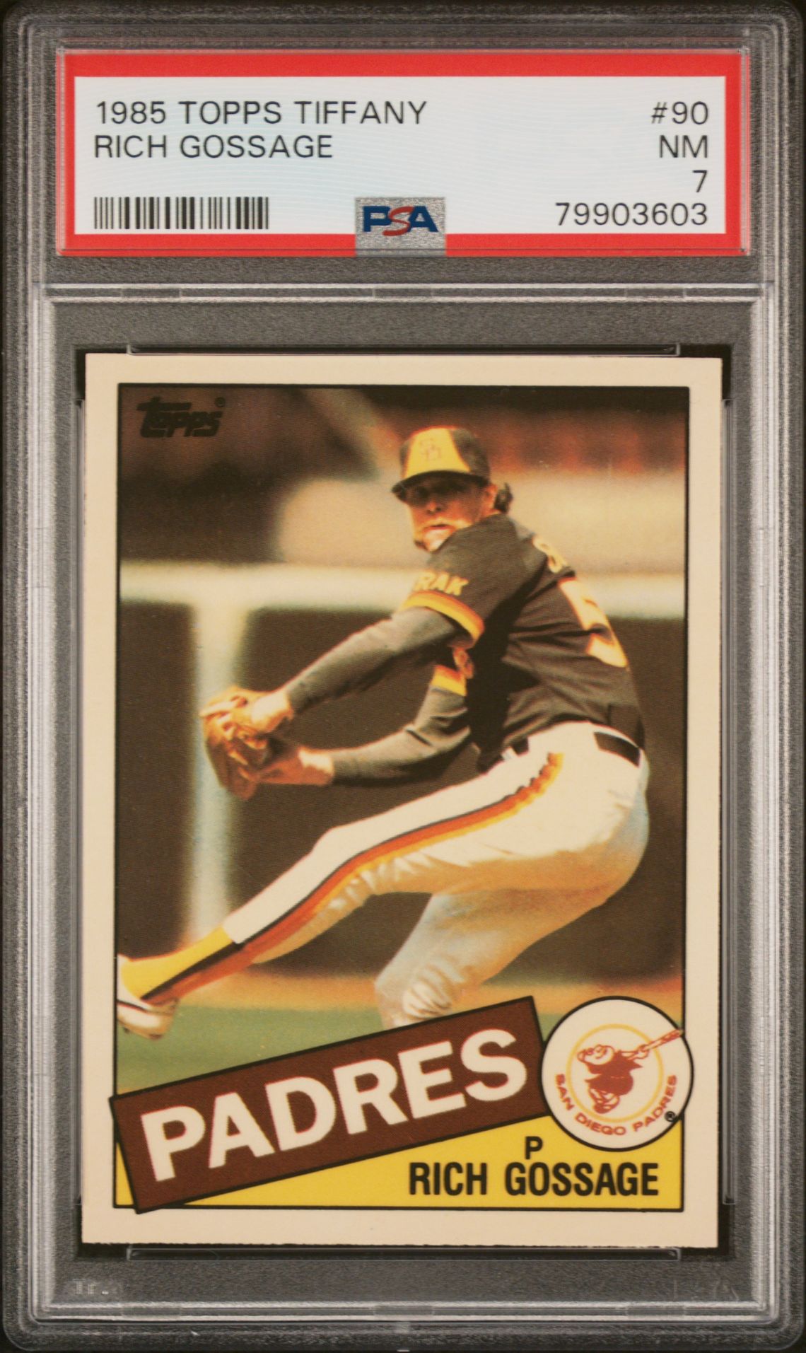 1985 Topps TOPPS TIFFANY #90 Rich Gossage front