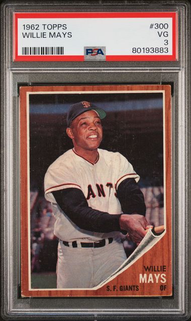 1966 Topps #1 Willie Mays - PSA VG-EX 4 on Goldin Auctions