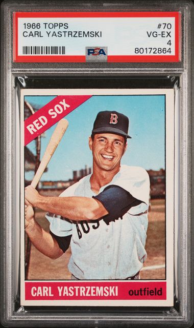 1966 Topps TOPPS #70 Carl Yastrzemski front