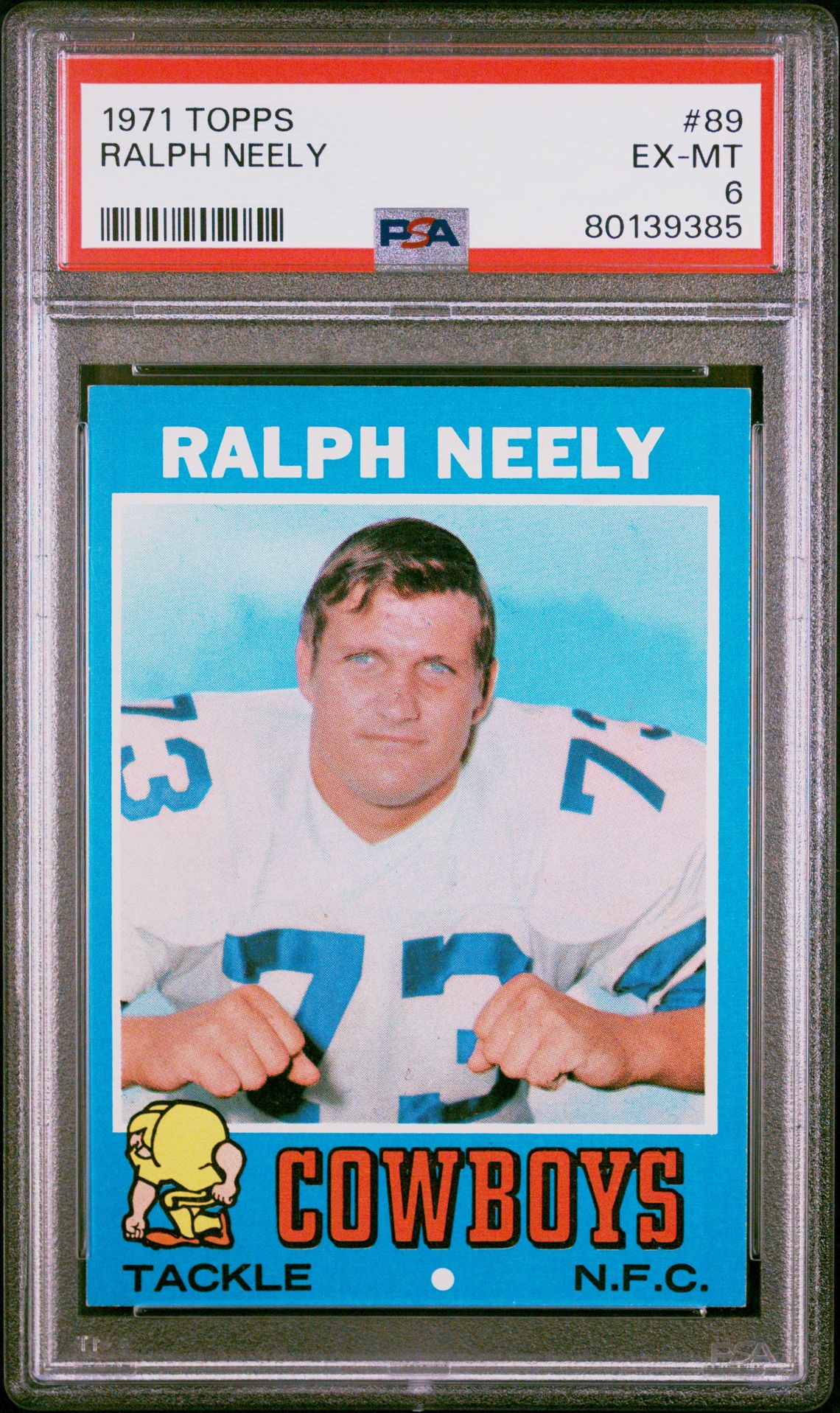 1971 Topps TOPPS #89 Ralph Neely front