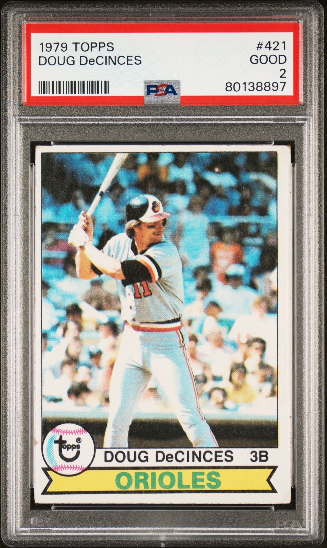 1979 Topps TOPPS #421 Doug Decinces front