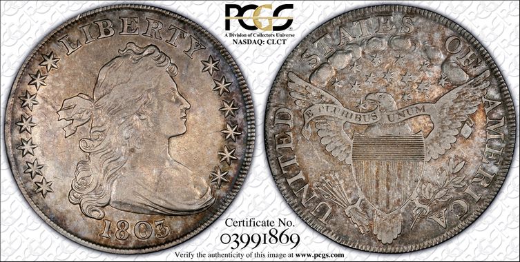 Cert 03991869 - Coin Image