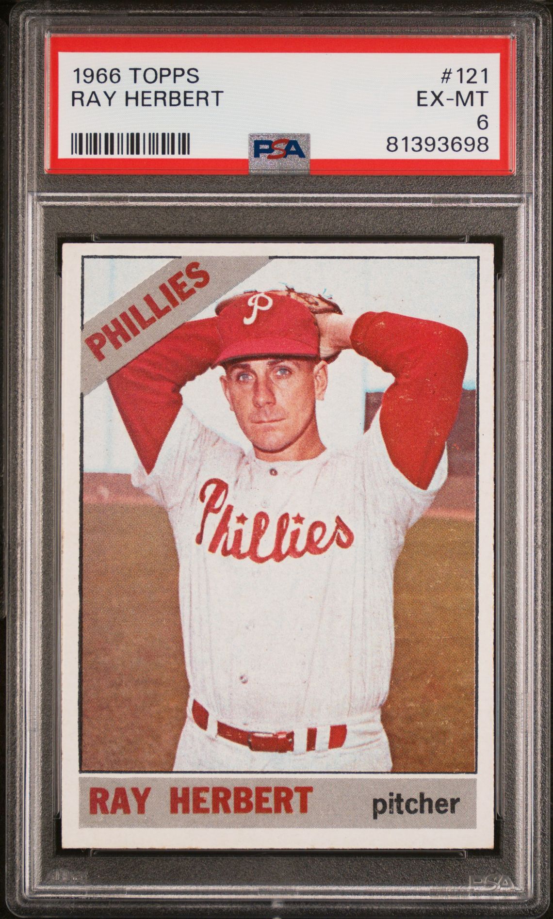 1966 Topps TOPPS #121 Ray Herbert front