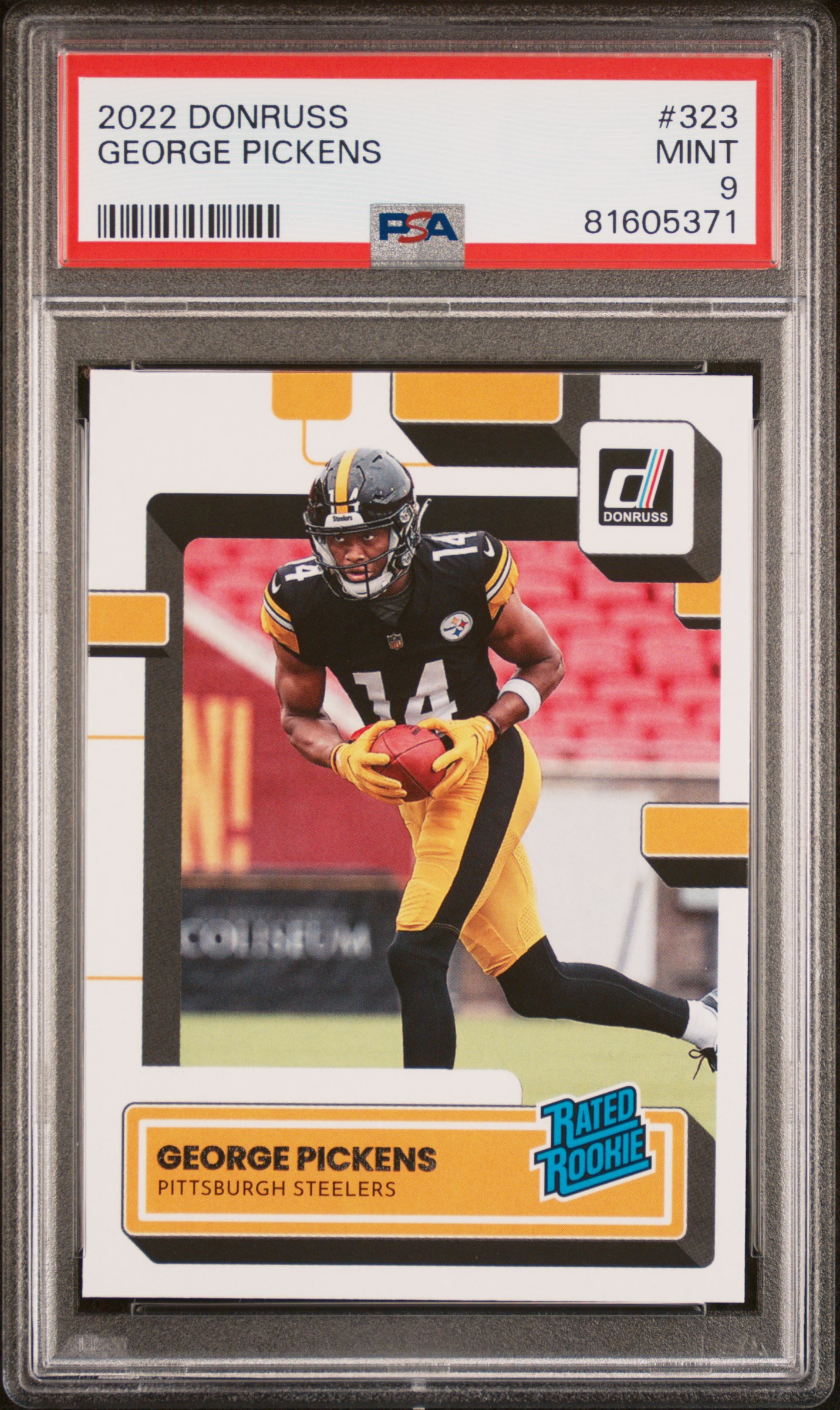 2022 PANINI DONRUSS #323 GEORGE PICKENS