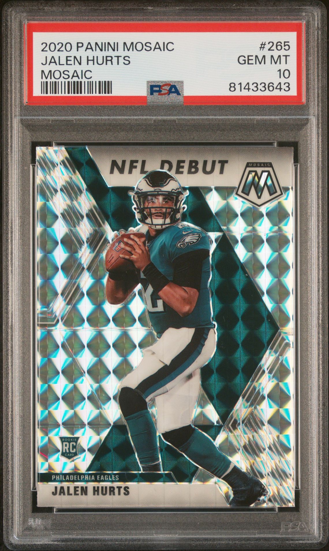 1997 Pacific Pacific Dynagon #50 Jalen Hurts front