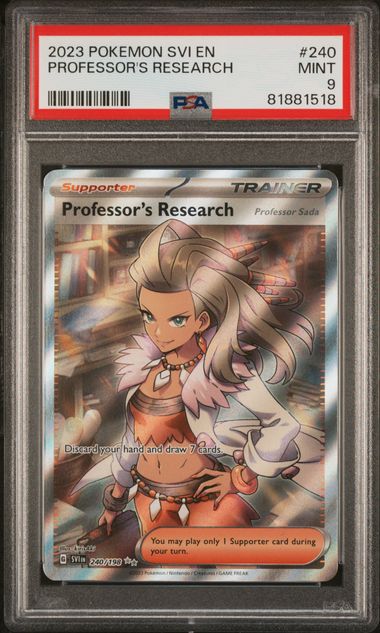 2023 Pokemon Scarlet & Violet # 254 Koraidon EX PSA 9 Card! MINT! Free  Shipping!