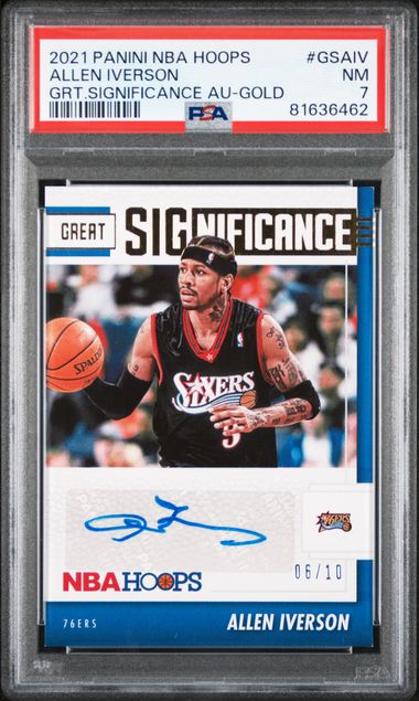 2021-22 Panini NBA Hoops Great Significance Autograph Gold #GS-AIV
