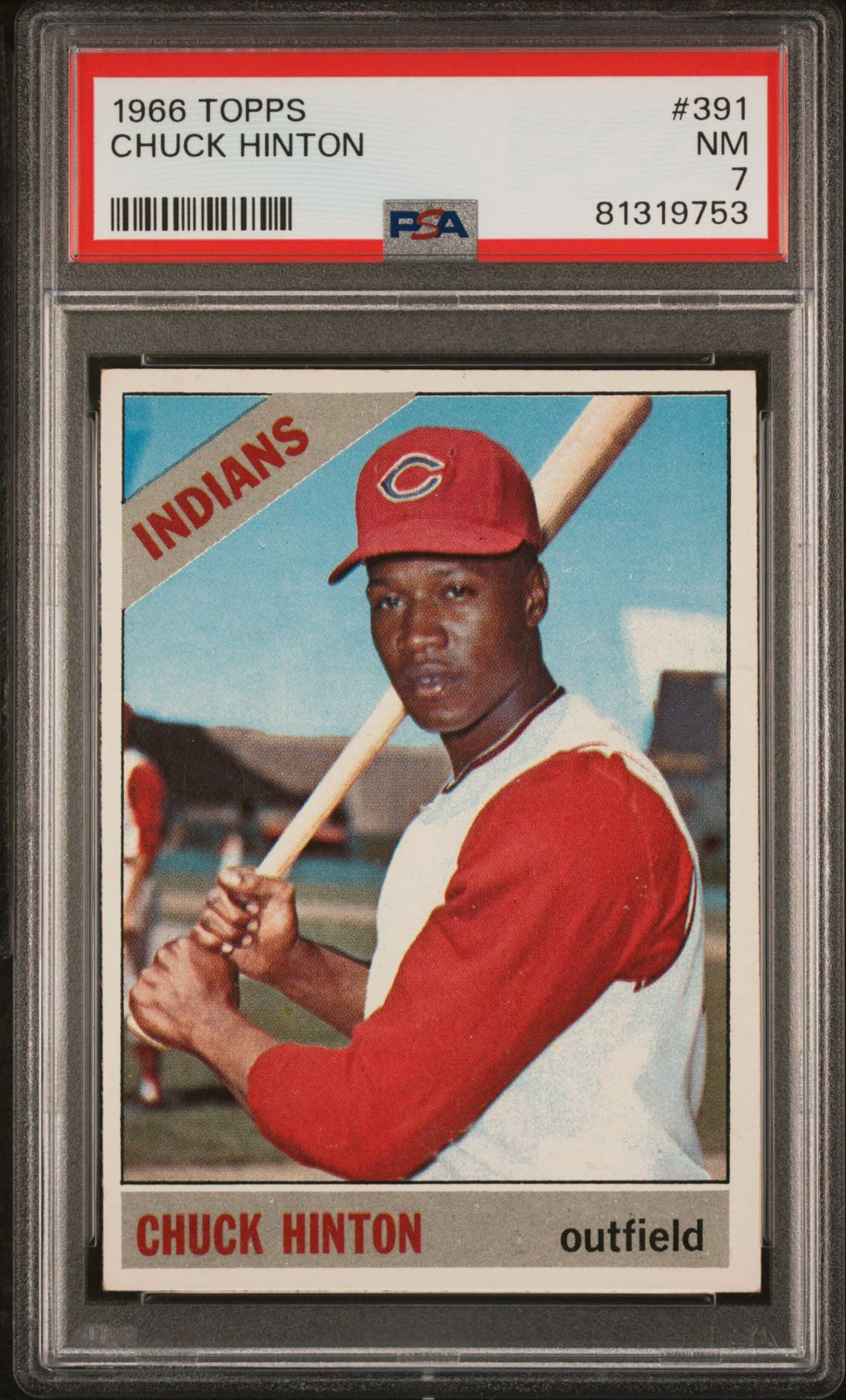 1966 Topps TOPPS #391 Chuck Hinton front
