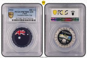 2022 500 Fr Australia Bottle Cap PR70DCAM