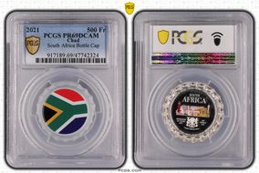 2021 500 Fr South Africa Bottle Cap PR69DCAM