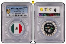 2022 500 Fr Mexico Bottle Cap PR69DCAM