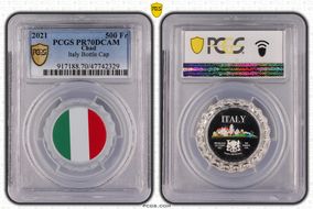 2021 500 Fr Italy Bottle Cap PR70DCAM