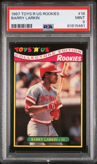 1987 Toys R Us Rookies #4 Barry Bonds - NM-MT