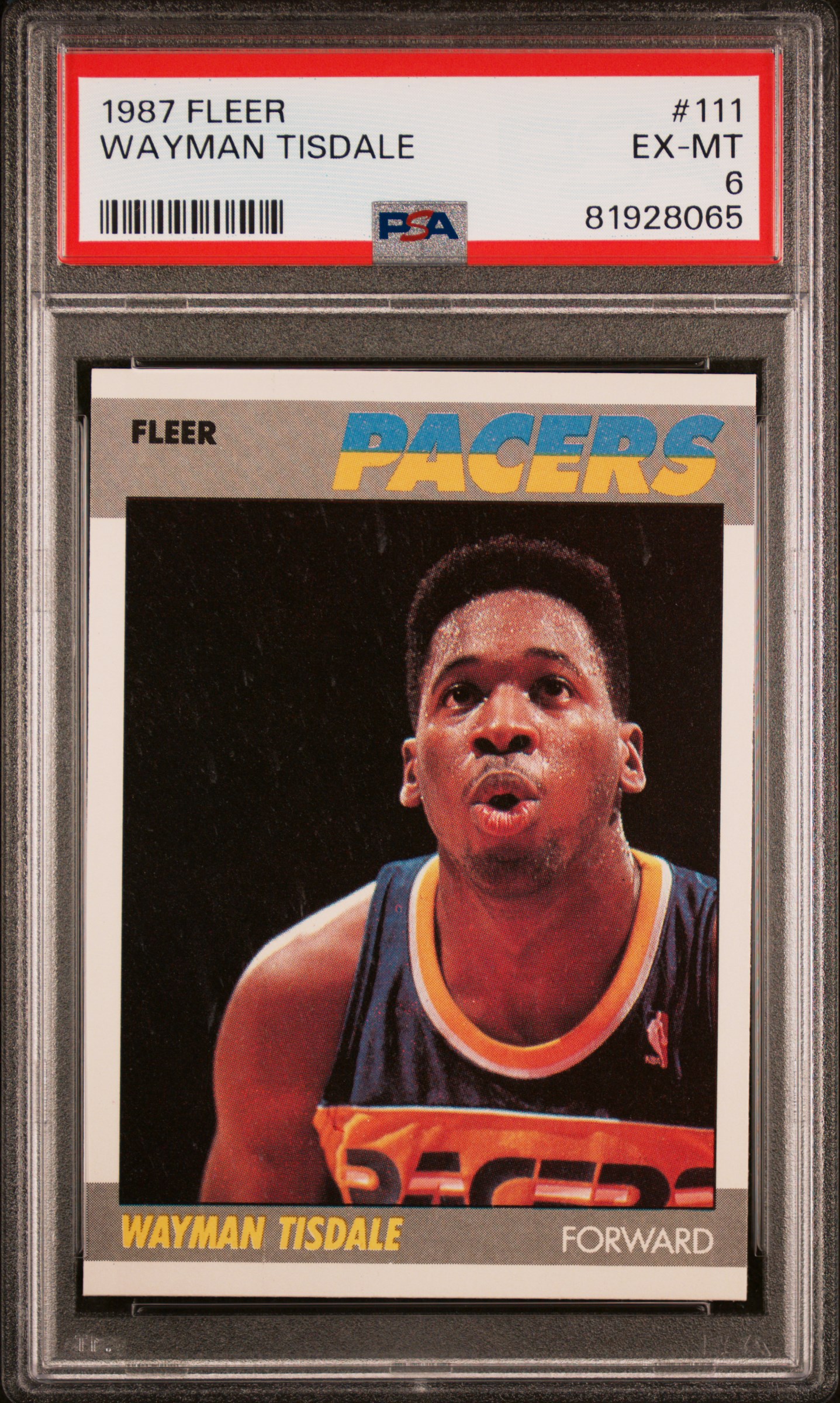 1987 FLEER #111 WAYMAN TISDALE