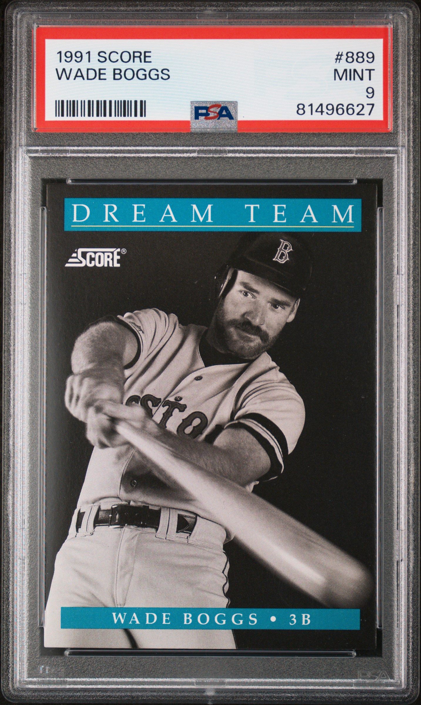 1991 SCORE #889 WADE BOGGS