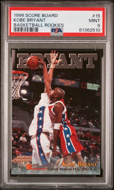 1996 Topps Chrome Refractor #138 Kobe Bryant Rookie - PSA MINT 9 - PRICE  REALIZED: $20,724 - SCP AUCTIONS
