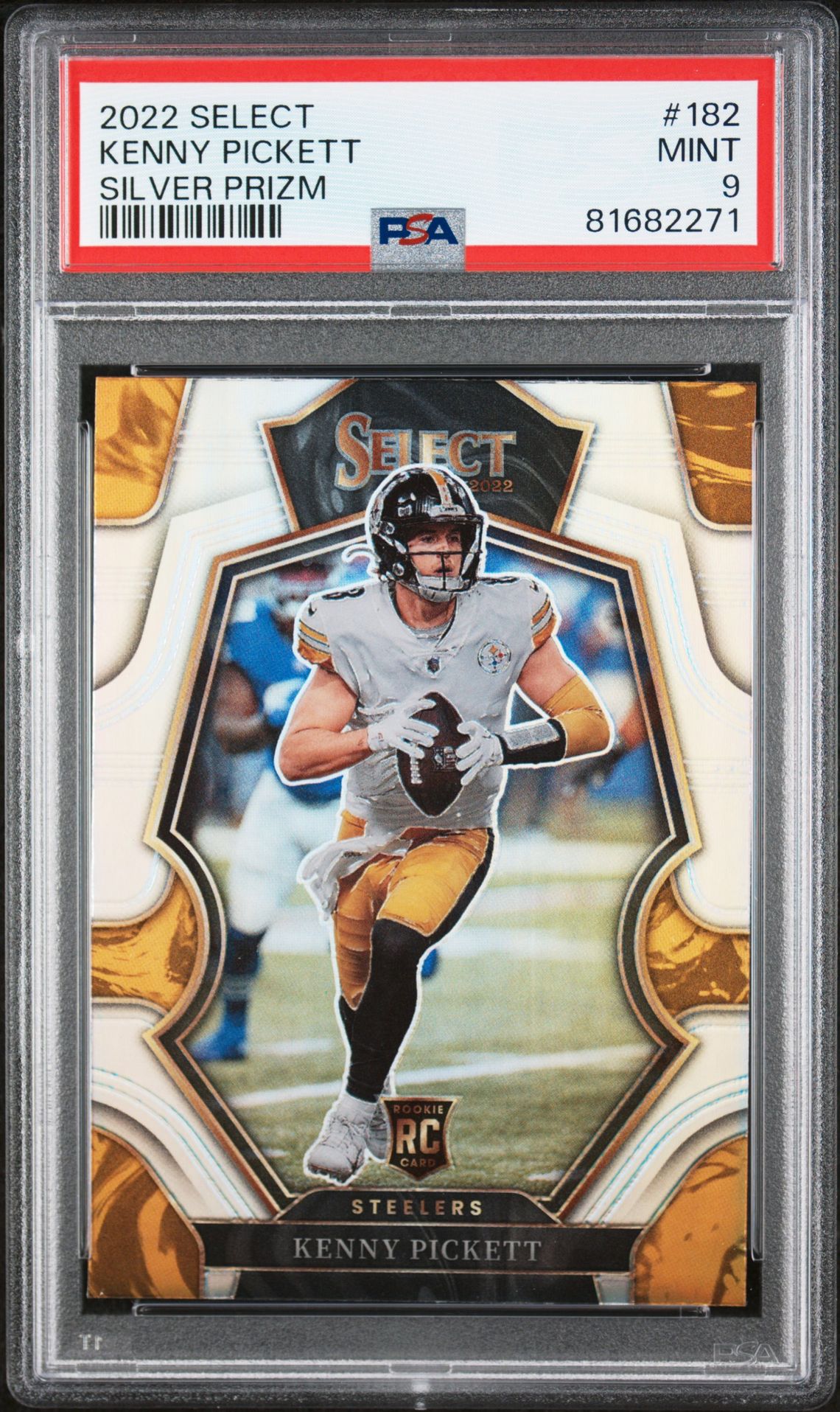 2022 Panini PANINI SELECT SILVER PRIZM #182 Kenny Pickett front