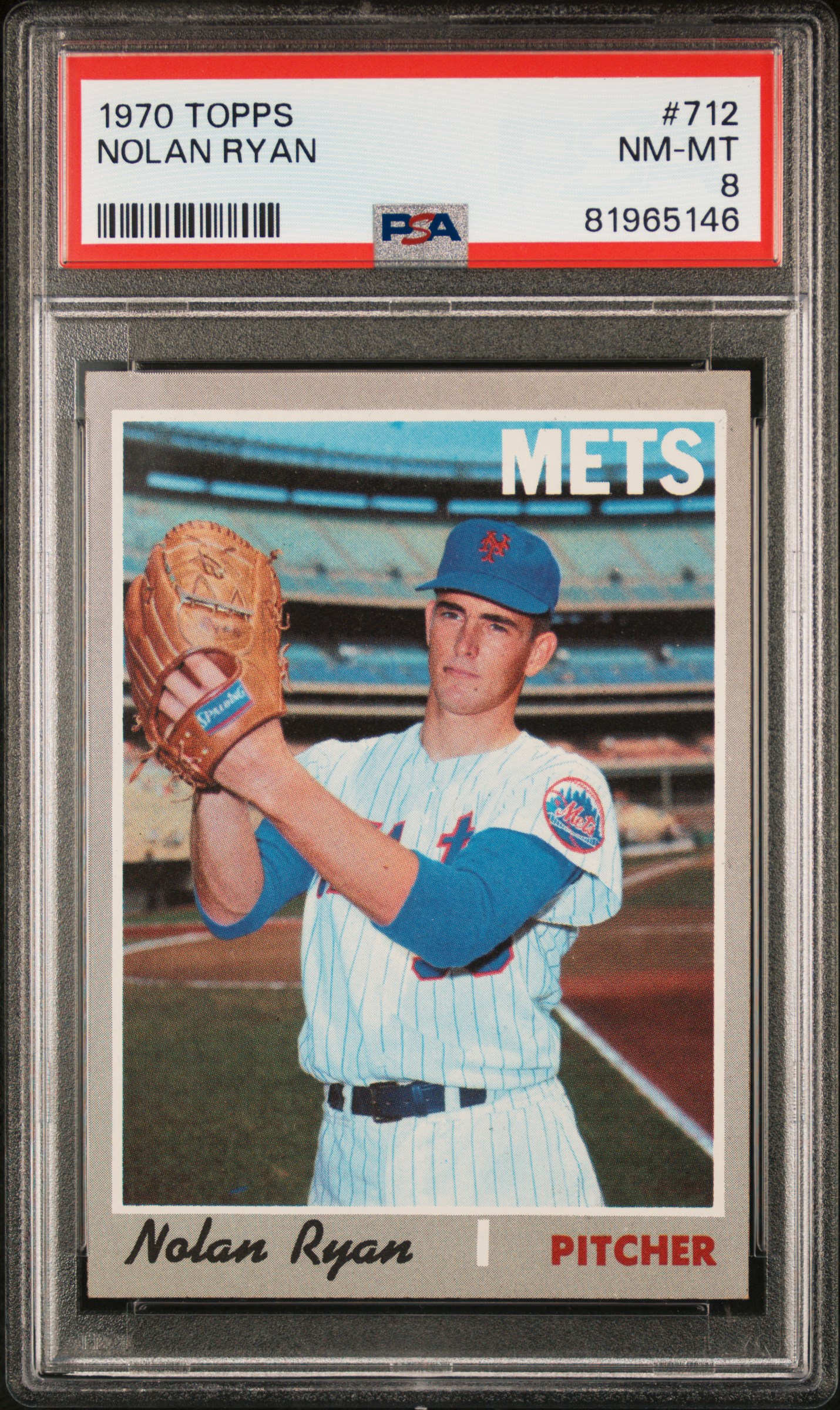 1970 TOPPS #712 NOLAN RYAN