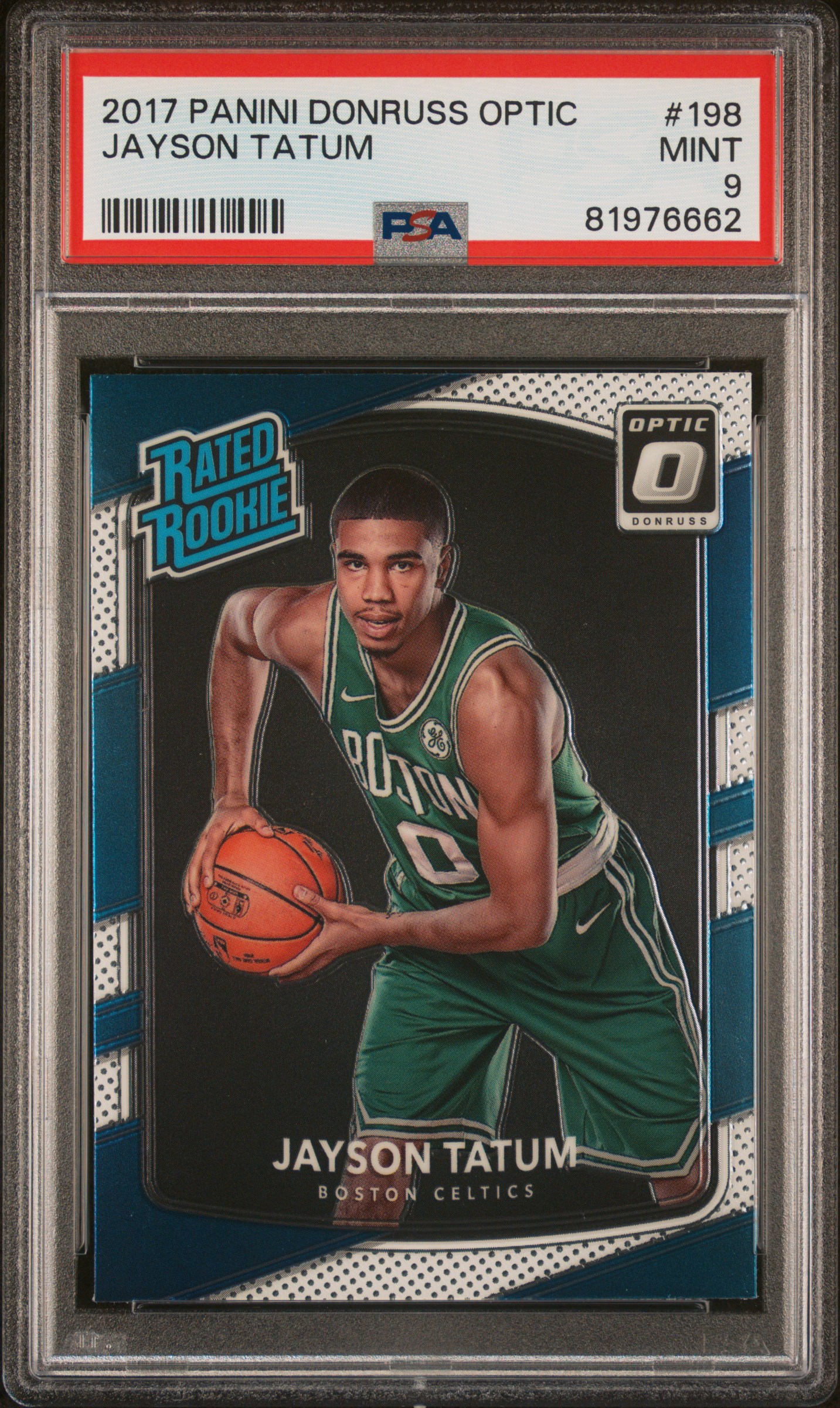 2017 PANINI DONRUSS OPTIC #198 JAYSON TATUM
