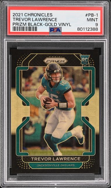 2021 Panini Flawless NFL Shield Gems #NFL6 Trevor Lawrence Gem Relic Rookie  Card (#1/1) - BGS MINT 9 on Goldin Auctions