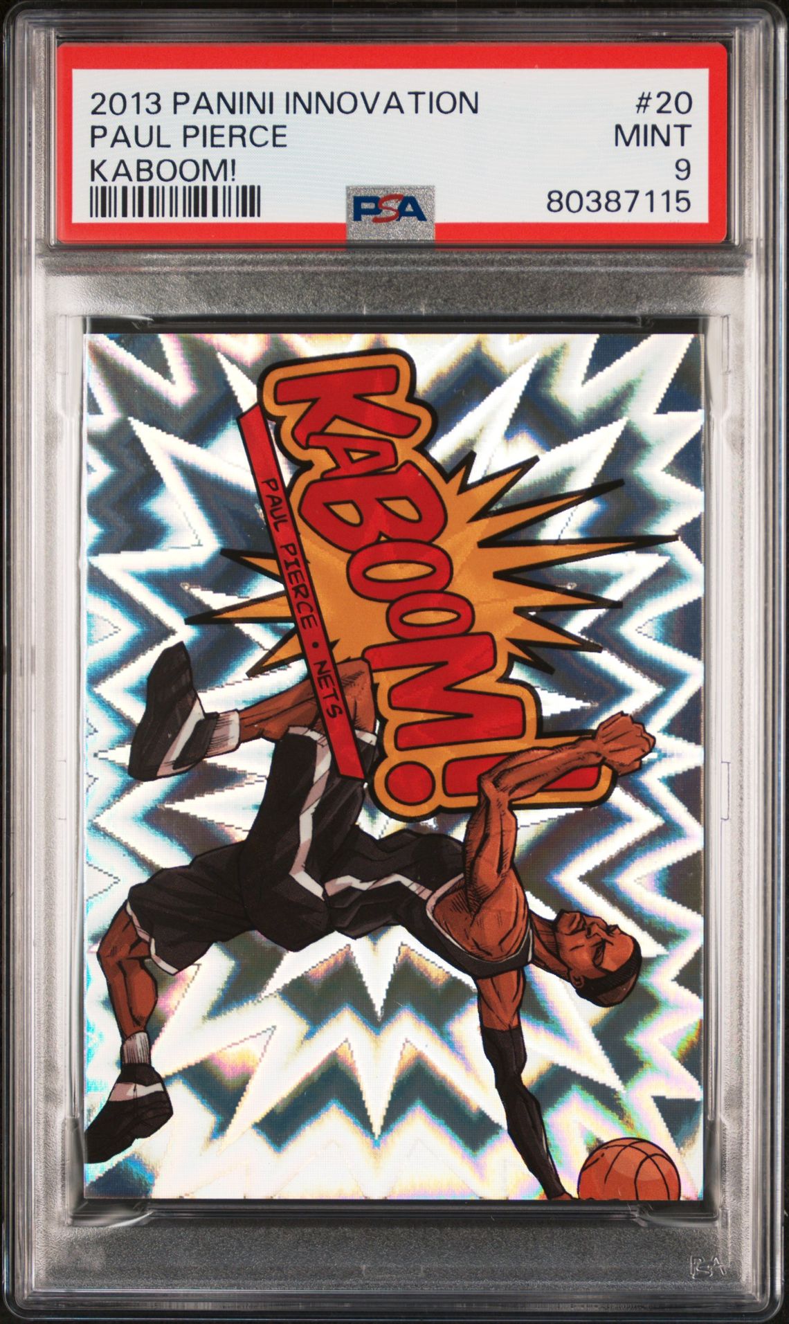 2013 Panini PANINI INNOVATION KABOOM! #20 Paul Pierce front