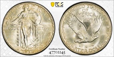 1930 25C MS67+ FH