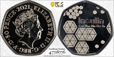 2021 50p 100 Years of Insulin MS66