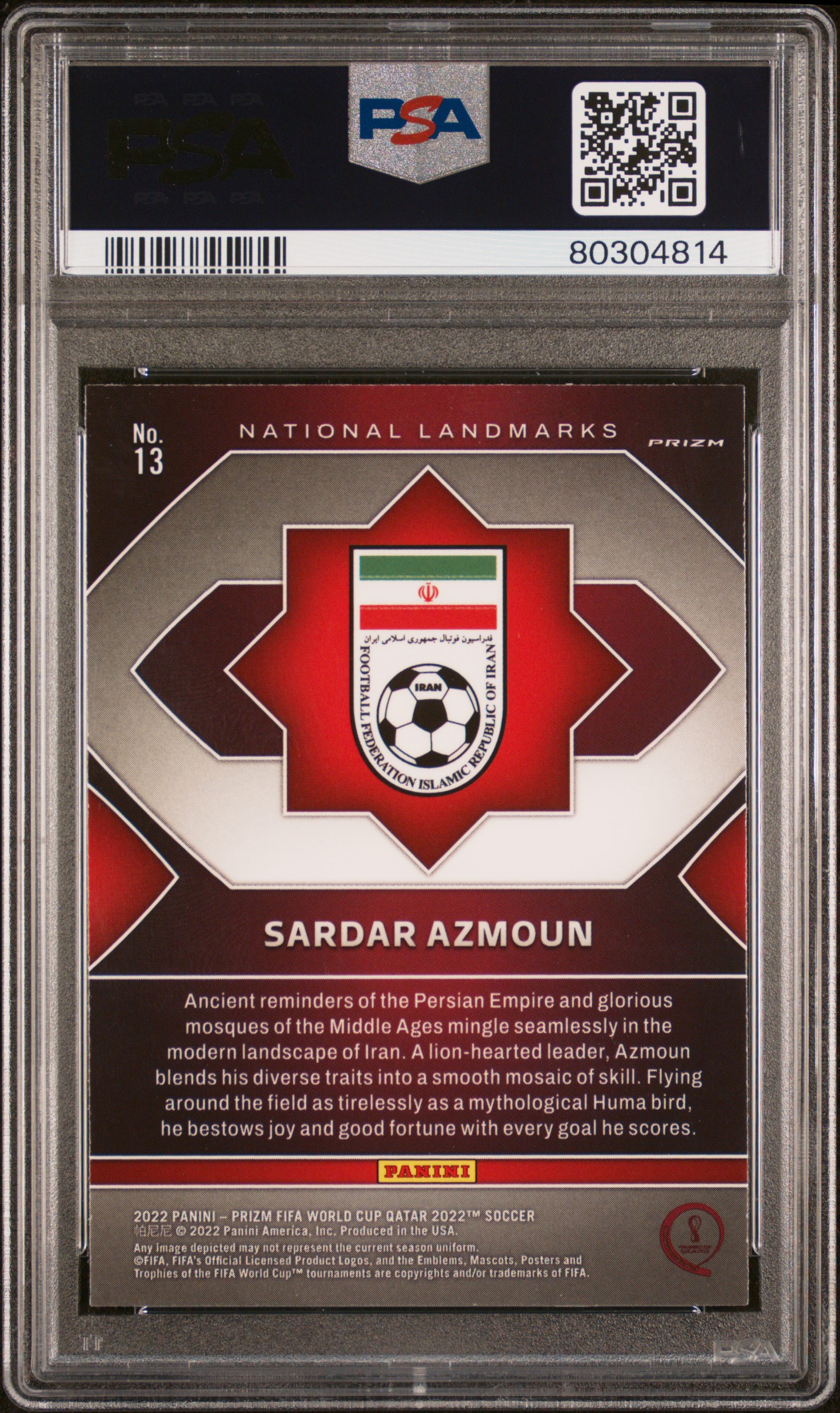 Misc Sports - 2022 Panini Prizm World Cup National Landmarks