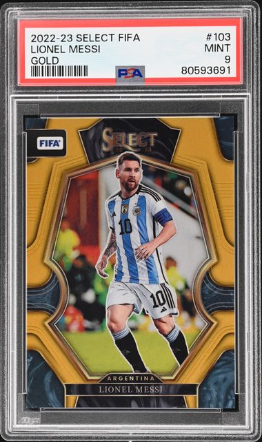 Goldin on X: Final Sale Price: $344,400 An all-time record for any Lionel  Messi card. The 3rd most expensive soccer card of all-time.   / X