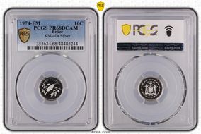 1974-FM 10C KM-40a Ag PR68DCAM