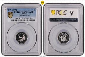 1974-FM 1C KM-38a Ag PR67DCAM