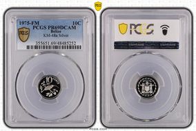 1975-FM 10C KM-48a Silver PR69DCAM