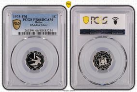 1975-FM 1C KM-46a Silver PR66DCAM