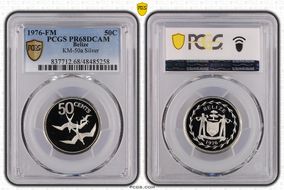1976-FM 50C KM-50a Silver PR68DCAM