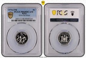 1976-FM 5C KM-47a Silver PR68DCAM