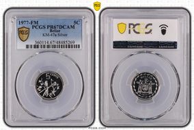 1977-FM 5C KM-47a Silver PR67DCAM