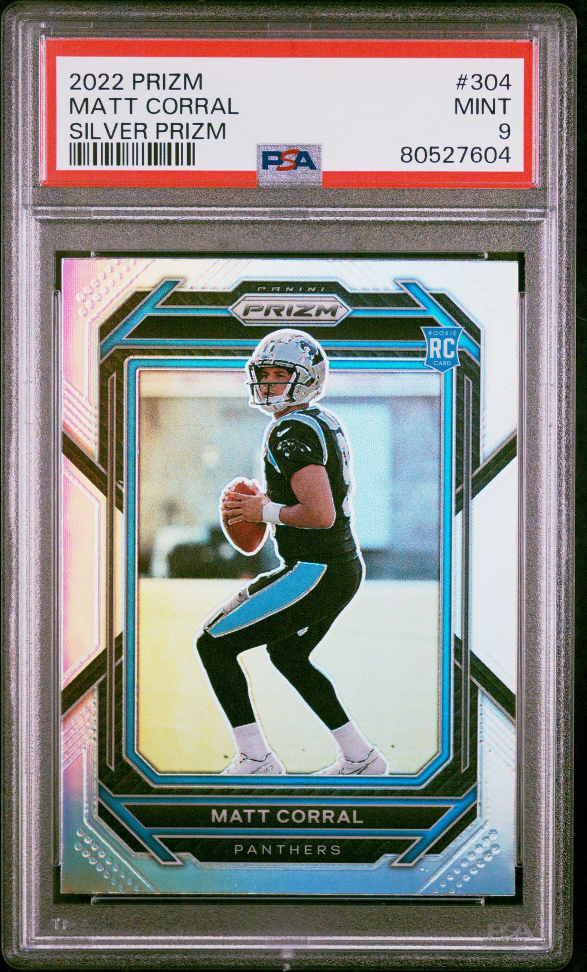 2022 Panini PANINI PRIZM SILVER PRIZM #304 Matt Corral front