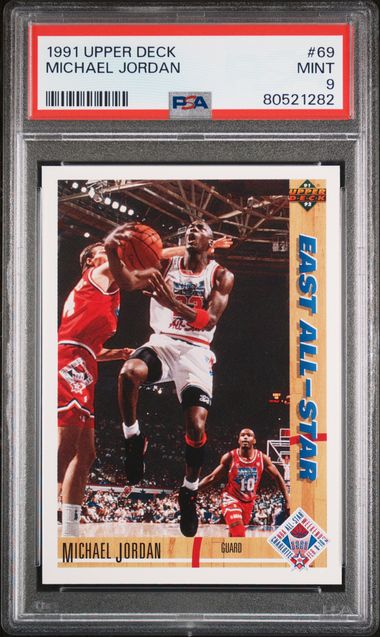 Upper Deck Michael Jordan front