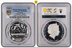 2000-C $5 Olympic - Birds PR1DCAM
