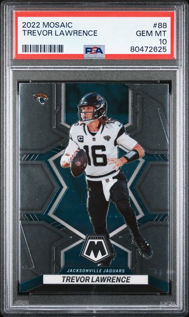 Panini Trevor Lawrence front