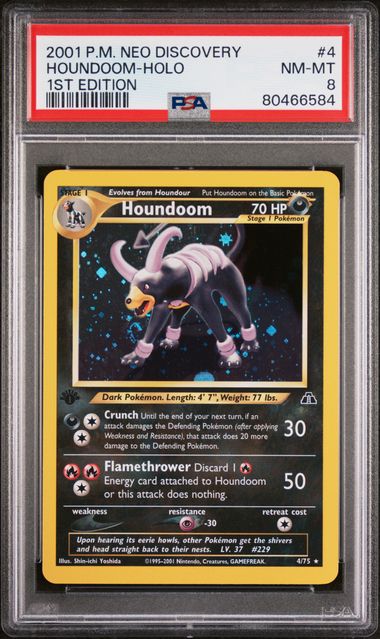 Pokemon Houndoom Neo Holo online Lot