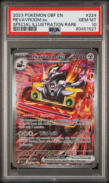 Pokemon Obsidian Flames - Poppy Ultra Rare Trainer Full Art #220/197 PSA 10  GEM