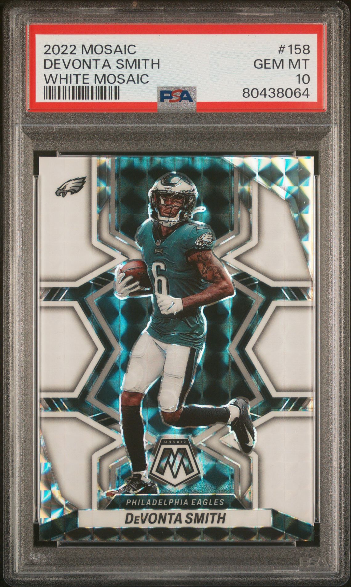2022 Panini Panini Mosaic #158 Devonta Smith front