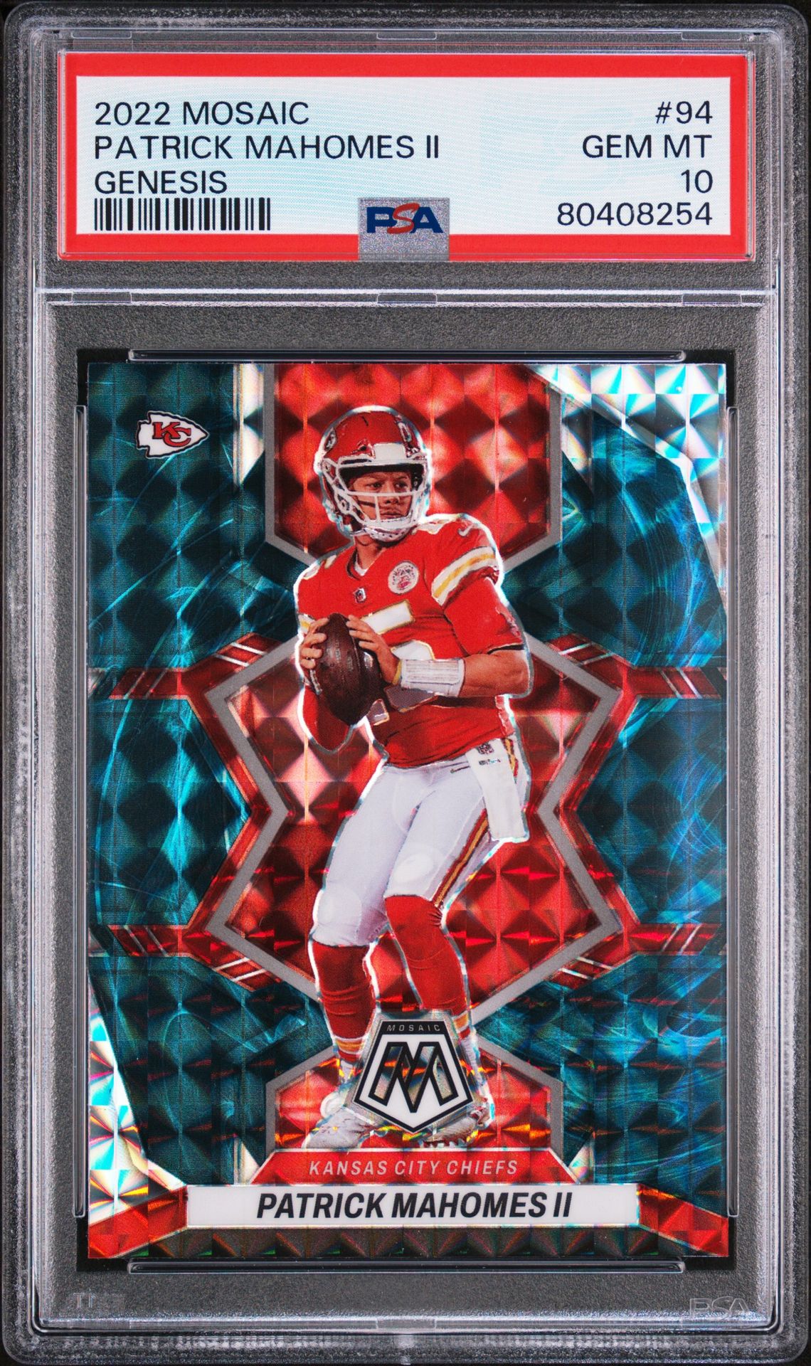 2022 Panini PANINI MOSAIC GENESIS #94 Patrick Mahomes Ii front
