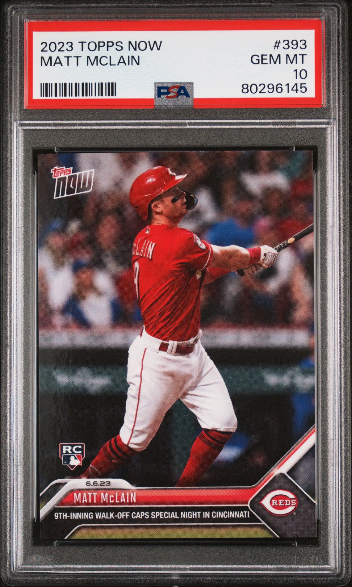 2023 Topps Now TOPPS NOW #393 Matt Mclain front