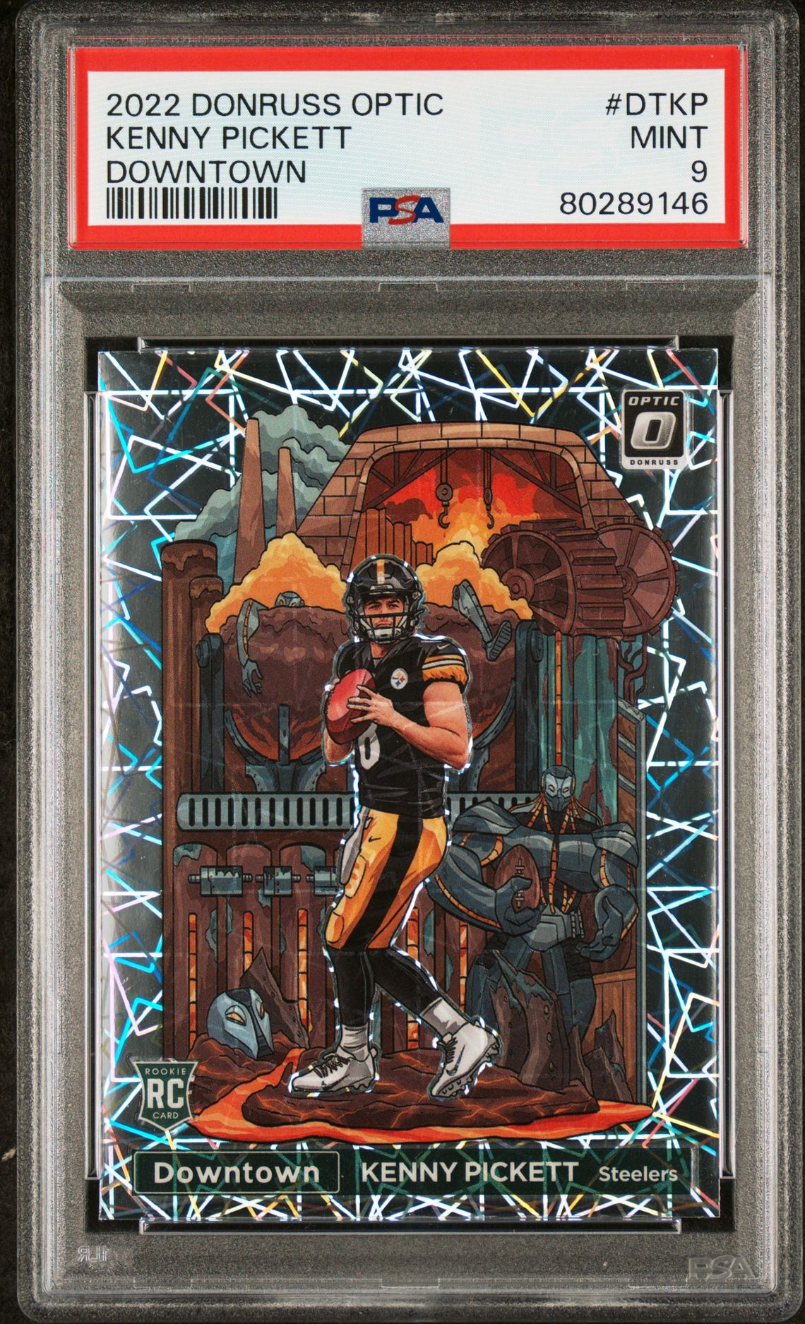 2022 Panini PANINI DONRUSS OPTIC DOWNTOWN #DTKP Kenny Pickett front