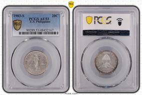 1903-S 20C AU53