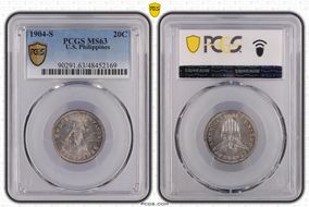 1904-S 20C MS63